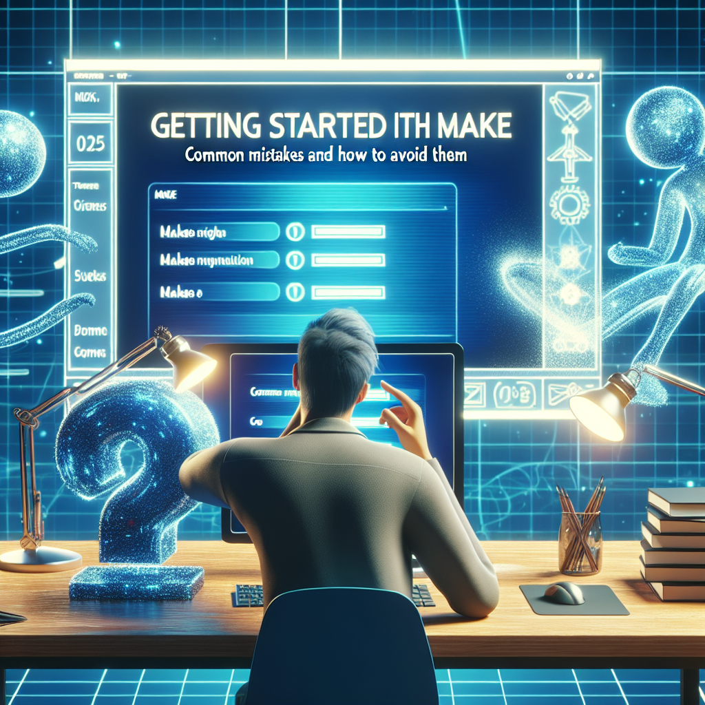 Démarrer sur Make : erreurs classiques et comment les éviter en 2025